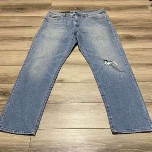 A|X ARMANI EXCHANGE Men's Boyfriend Jeans Light Wash Denim 32R